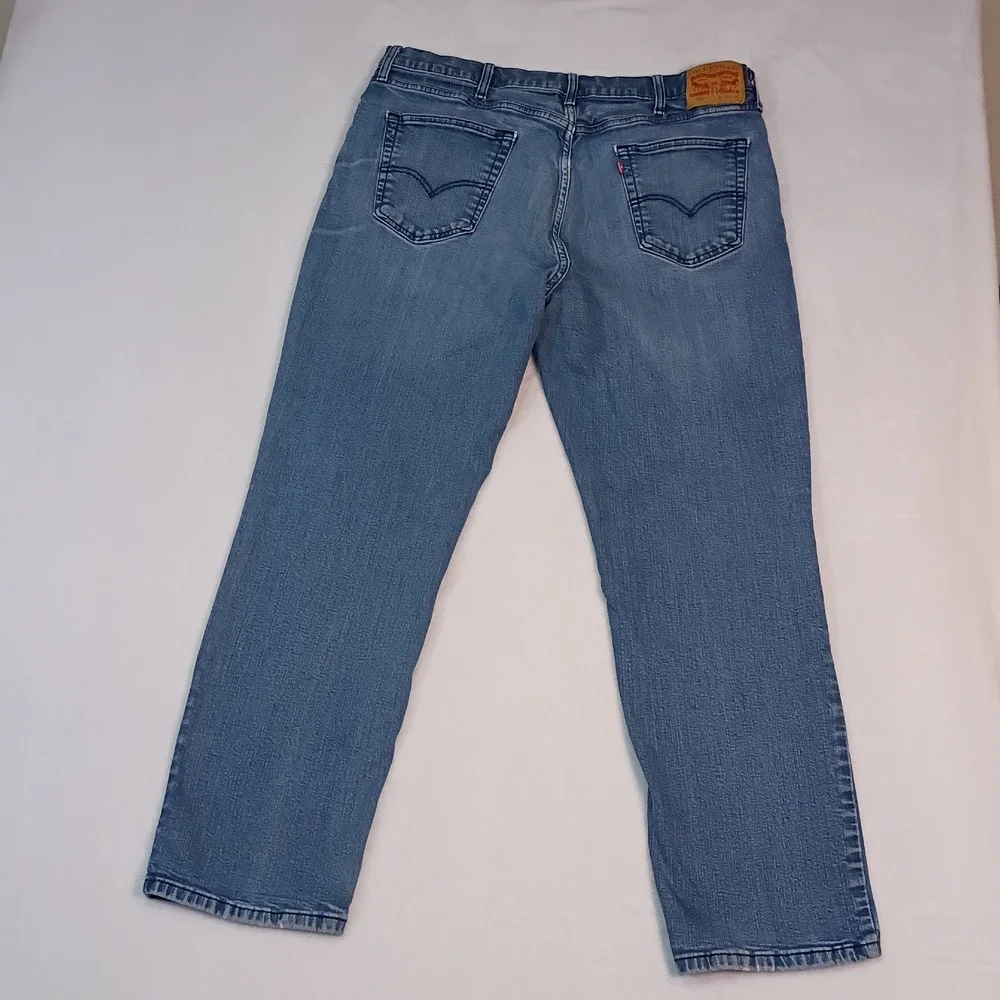 Levis 541 Athletic Taper Mens Blue Denim Jeans Size 40x34 Medium Wash fit 38x31